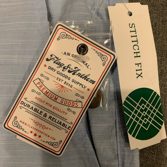 Flag & Anthem light blue shorts - Picture 4 of 7